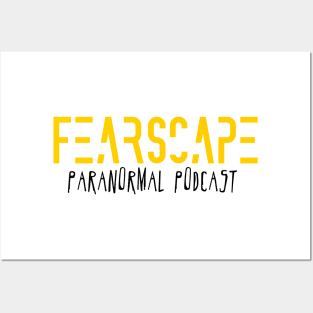 FearScape Name w/Black Posters and Art